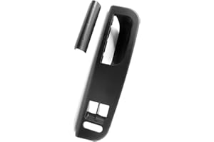 QISUO Couvercle de la poignée, Poignée de porte de voiture Couvercle du panneau Couverture intérieure Poignée avant gauche Remplacement de la bande latérale décorative pour VW Golf IV Bora Passat