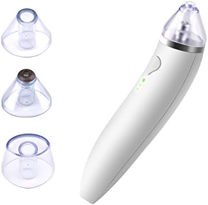 Romeker Blackhead Removal Suction Machine Cleanser With Microdermabrasion Head Electric Skin Cleaner Facial Vacuum Extraction 3 Intensity Levels