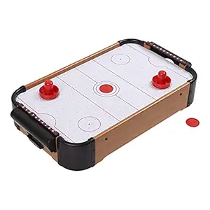 JK INT Wooden Indoor Air Hockey Game Table Top Toy for Kids Girls and Boys, Teens, and Adults (Size : 51 X 31 X 9.5 cm)
