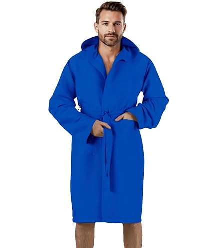 Accappatoio Banzaii In Microfibra Con Cappuccio E Borsa - Super Assorbente Per Uomo E Donna