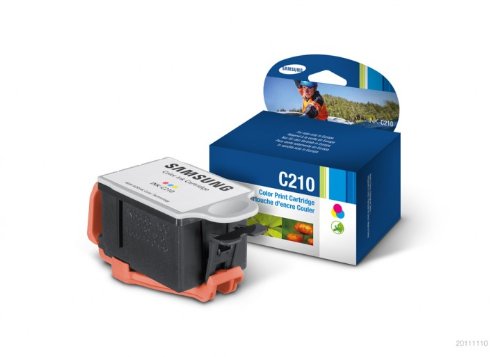 Samsung INK-C210/ELS Original Tinenpatrone (C/MY, Kompatibel mit: CJX-1000/CJX-1050W/CJX-2000FW Series)
