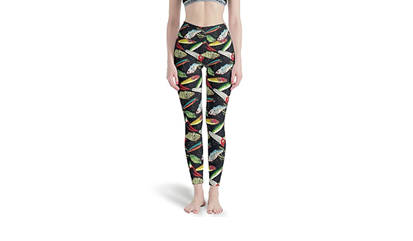 Trout Fishing Yoga Pants for Women 