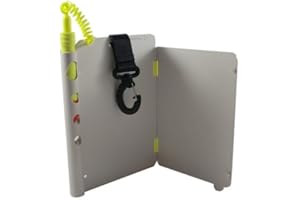 Scuba Choice Scuba Diving Foldable Writing Dive Slate with Graphite Pencil