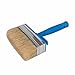 Produktbild Block Bürste mit reinen Borsten-Mix 115 mm – Pinsel mit Kunststoff Griff und Edelstahl Hülse für raue Untergründe, Beton, Ziegel. DIY Gemälde Werkzeug