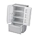 Produktbild Sharplace 2 x Puppenstuben Miniatur Möbel - Lebensmittel, Bild Dekoration - Kühlschrank