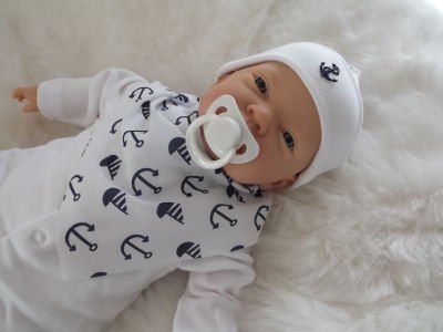J. SAILOR BCLS BOY Childs 1st Reborn Newborn Weighted Doll Fake Toy Baby Girls Childs Birthday Christmas Gift UK Seller made by Saxon Reborns