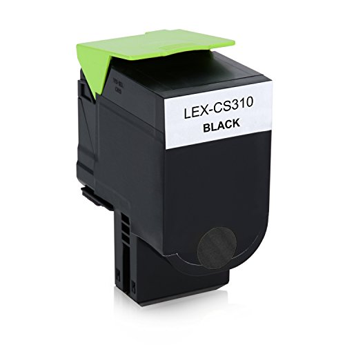 Toner kompatibel zu Lexmark CS310dn, CS310 Series, CS410dn, CS410 Series – 70C0H10 – Schwarz 4.000 Seiten - 2