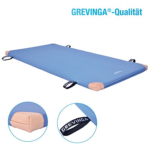 Grevinga Fun-Turnmatte SOFT (RG 35 - weich) mit Lederecken UND Trageschlaufen