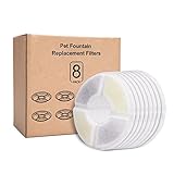 Paquete incluido: 8 * Filtros de reemplazo de fuente de flor de gato.