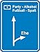 Produktbild Vatertagsgeschenk Schild von Multinatix: Ausfahrt Ehe 17cm x 22cm