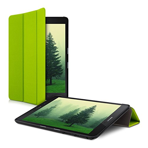 kwmobile Hülle für Samsung Galaxy Tab A 9.7 T550N / T555N / P550N - Smart Cover Case Tablet Schutzhülle Kunstleder - Ultra Slim Tabletcase Grün