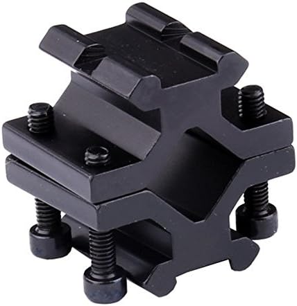 FIRE WOLF 20mm Adapter Double Weaver Barrel Mount for gun Shotgun Torch Laser sight