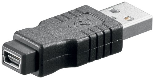 Wentronic USB-Adapter (A-Stecker auf 5 polig mini B-Buchse)