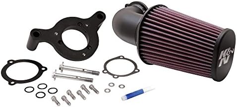 K&NFilters 57-1125 Motorcycle Performance Intake Kit , Red