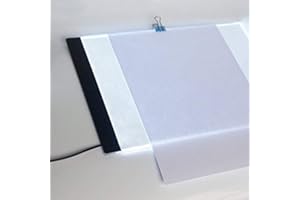 MYMM LED-Lichtauflage, Animation Tracking Light Box Zeichnung Kopierertisch Augenschutz Design A4 Touch Helligkeit einstellbar intelligente Künstler professionelle Karton Produktion Skizze Bildung