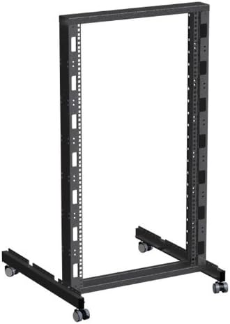 21U 482.6mm (19") Rack Stand - Black - For heavy 482.6mm (19 inch) Rack Equipment