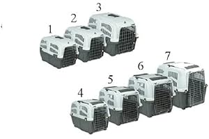 MPS SNC TRASPORTINO per Cane Gatto SKUDO IATA da Viaggio Trasporto Auto OMOLOGATO 68x48x51(h) cm
