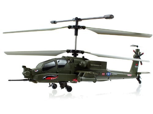 Syma S113G Apache Military Coaxial RC Helicopter w/ Gyro