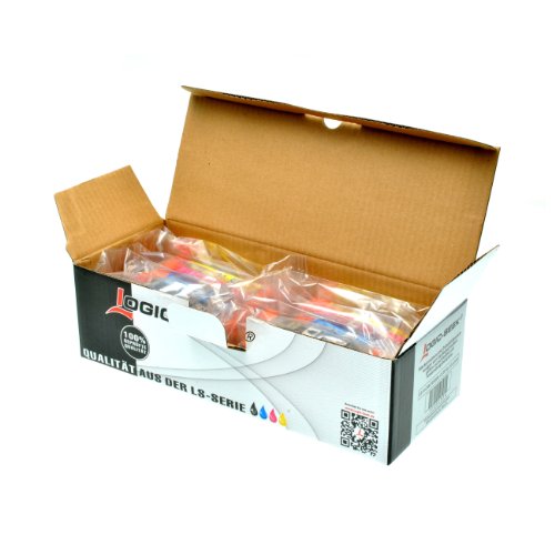 10 Logic-Seek® LS-PGI550XL LS-CLI551XL Druckerpatronen MIT CHIP und Füllstandanzeige für Canon Pixma iP7250, MG5450, MG6350, MX725, MX925, kompatibel zu PGI550BK , CLI551C , CLI551M, CLI551Y und CLI551BK - 8