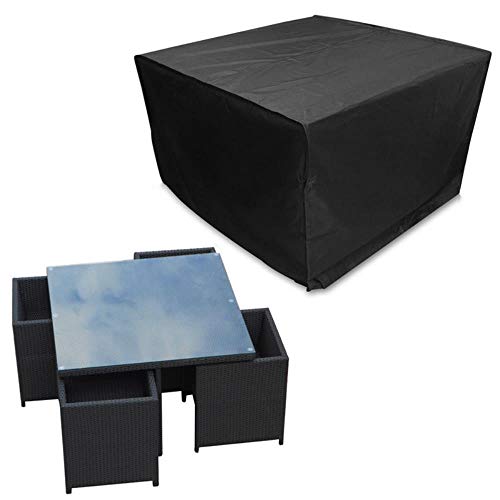 Preisvergleich Produktbild Multifunktionale wasserdichte Schwarze Abdeckung Garten BBQ Grill Grillabdeckung Gartenmöbel Staubdicht Regen Schutzhülle, 170x94x70cm