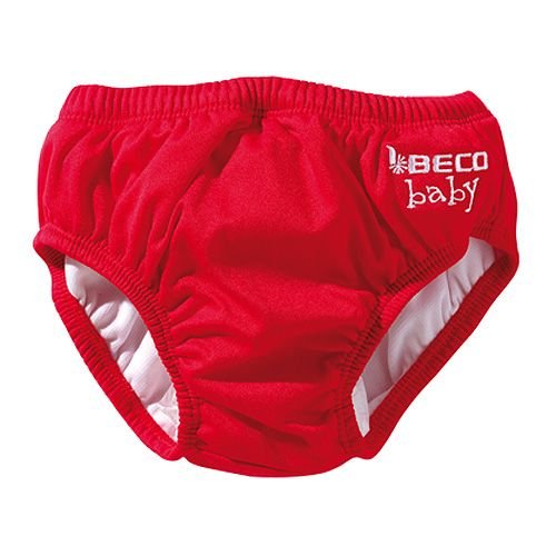 BECO Unisex 6901 Extra Small 5 Aqua Nappy Briefs – XS, Red
