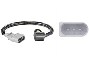 HELLA 6Pu 009 121-901 Capteur, Position D'Arbre À Cames - 12V - 3Pôle