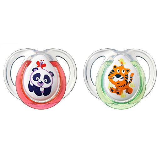 Pack of 2 Soothers Fun Style Tommee Tippee (0-6m) ! (Model 3)