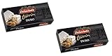 Sin gluten Delaviuda - Pack incluye 2 Turrón duro crujiente de Almendra - Calidad Suprema - 200gr (Sin Gluten)