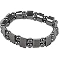 ACi Accu Magnetic B.P. Bracelet for Blood Pressure Controller for Men and Women (Free Size, Black)