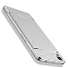 Produktbild Tmusik Oppo R7S Hülle + Finger-Halterung Ring Ständer, 3 in 1 Hybrid Matt Plastik Schutzhülle, Ultra-dünne und Leichte Rutschsicher Handytasche, Stoßfest Vollschutz Cover Case - Silber