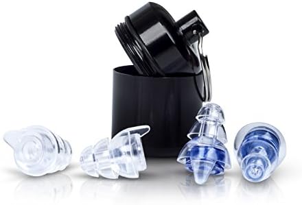 High fidelity hearing protection earplugs for musicians, DJs, concerts, clubbing, drummers, motorcycles, festivals. Reusable silicone earplugs to protect your ears from loud sounds