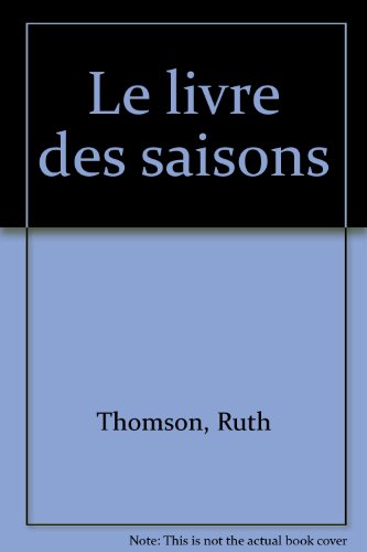 couverture de : Le livre des saisons