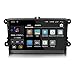 Produktbild Cikuso Auto Radio Stereo Lithographie Android 8.1 Zoll HD Bildschirms GPS Navigation Bluetooth Spieler 2G Ddr3+16G Nand Blitz Für Passat Golf Mk5 Mk6 Jetta T5 Sitz Sharan