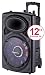 Produktbild Manta SPK5004 Ogre 40 W tragbarer Stereo Lautsprecher schwarz - tragbarer Lautsprecher (40 Watt, drahtlos und kabellos, 10 m, tragbarer Stereo-Lautsprecher, schwarz, rot/grün/blau)