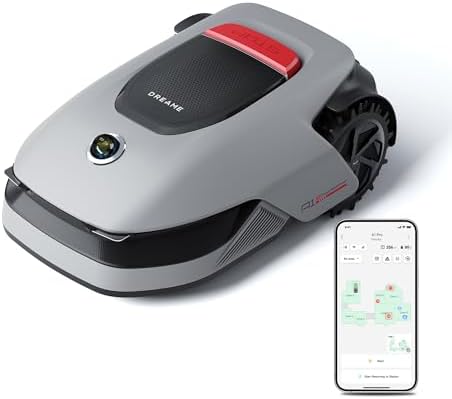 DREAME A1 Pro Robot Tagliaerba,Senza Filo Perimetrale, Evitamento Degli Ostacoli Tramite Radar 3D, Controllo tramite app, Tecnologia OmniSense™, e Zone, Mappatura Preci a fino a 2000m²