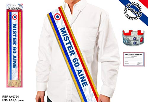 Preisvergleich Produktbild Echarpe officielle anniversaire 60 ans