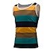 Produktbild Herren Shirts, manadlian 2017 New Father 's Day Geschenk Herren Streifen Weste Tank Top ausgestattet Gym Muscle Ärmellos Shirt U Hals Weste, Polyester, grün, xl