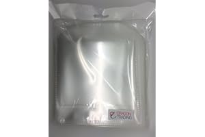 DRAGON TRADING 25 x trasparenti in plastica per CD/DVD, 150 micron, confezione da 25 pezzi di drago trading®