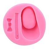 Flexible y reutilizable. Yinew Molde de silicona para zapatos de bebé, decoración para tartas, fondant Fimo Sugarcraft