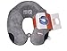 Hiver Memory Foam Neck Travel Pillow Neck Pillow for Car, Train, Flight, Bus with elevated headrest. (Grey) RS.999.00