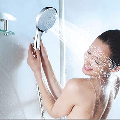 Y-H HY Shower Head With Hose(1.5m) Universal?Universal High Pressure Self Cleaning Never Clog Shower Heads With 5 Mode Function - Suitable For All Shower Types