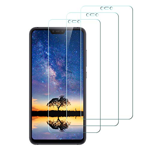 Enshant Protector de Pantalla para Xiaomi Mi 8 Lite,Cristal Templado para Xiaomi Mi 8 Lite Cristal Vidrio Templado [3 Unidades][Sin Burbujas][Resistente a Arañazos][Alta Definicion] Screen Protector