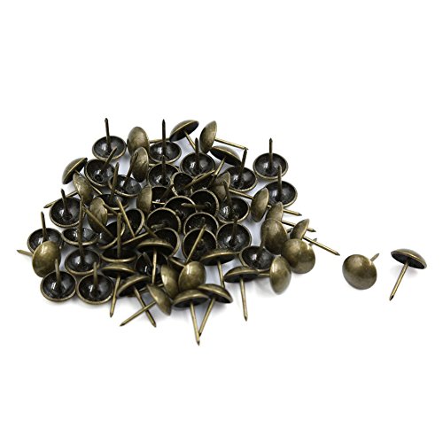 Preisvergleich Produktbild Thumbtack Pack von 50PCS, (Bronze, 19x23mm) von Yeelan