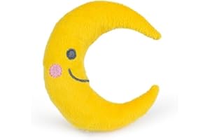 Petface (Little Petface) Moon Plush Kitten Cat Toy, Filled with Natural Catnip