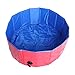Produktbild Baoblaze Tragbar Hundepool Hunde Planschbecken Badewanne Swimmingpool Waschwanne, Ø 80 x 30 cm