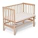Produktbild Beistellbett BASIC natur, inkl. Matratze CLASSIC
