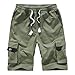 Produktbild Herren Kurze Hose, Sumeiwilly Männer Casual Bermuda Shorts Cargo Shorts Hosen Sport Jogginghose Stretch Jogger Strand Sweatpants Regular Fit