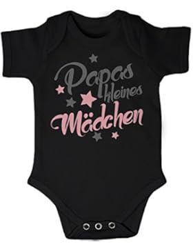 Mikalino Babybody Papas kleines Mädchen kurzarm
