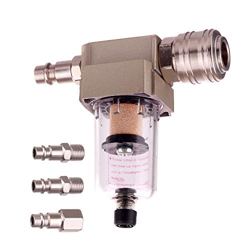 Air Comprimé Filtre séparateur d'eau Séparateur avec raccord rapide