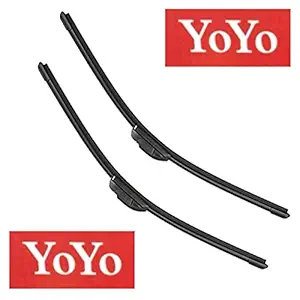 YoYo Car Wiper Blades for 23 Inch Set Of 2 Pcs Same Size